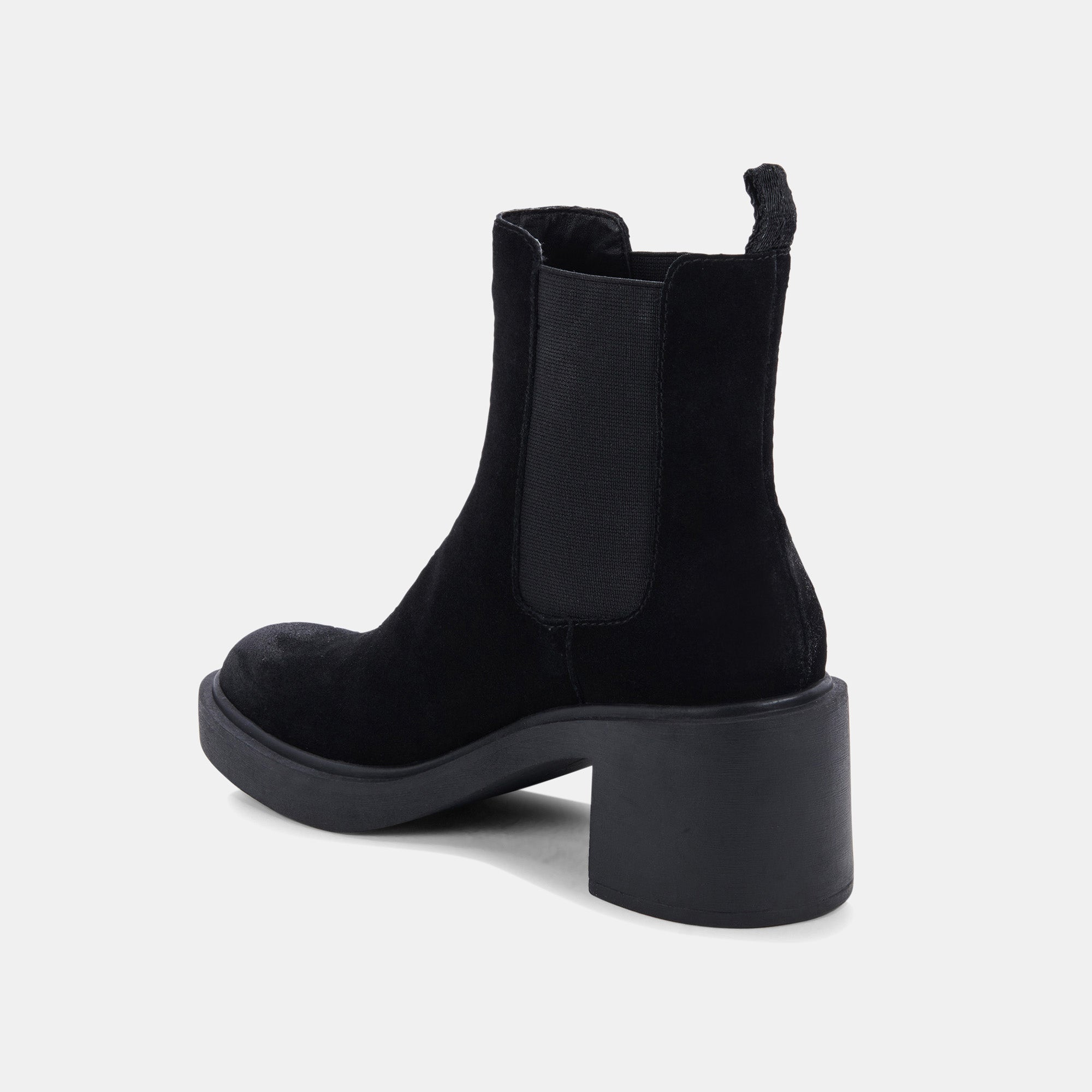 GUNNER BOOTIES BLACK SUEDE - Stylish Women's Ankle Boots for Fall & Winter Fashion | Perfect for Casual Outfits, Office Wear & Night Out