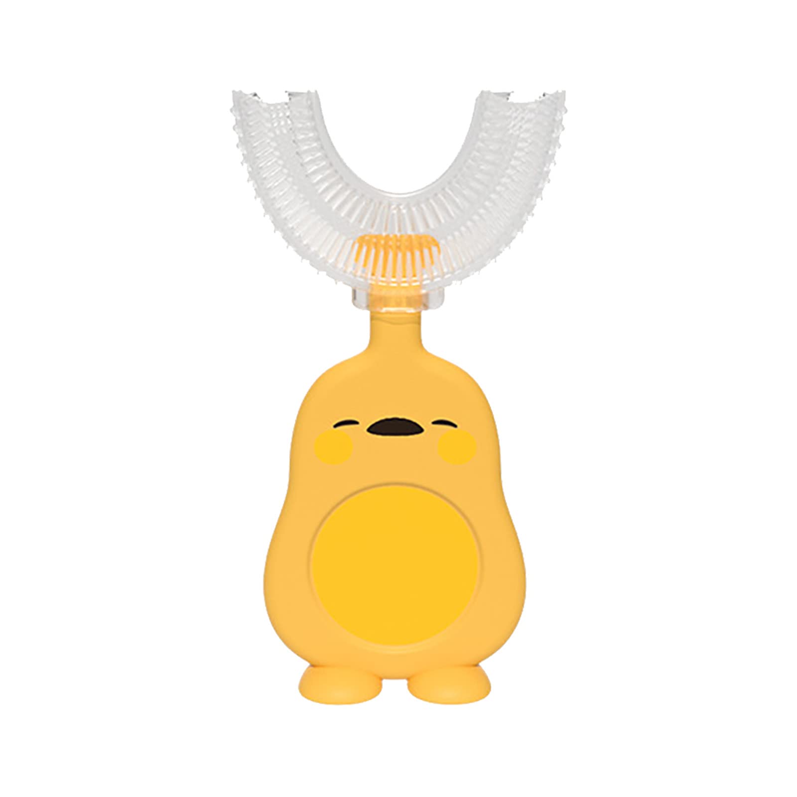 360° U-Shaped Kids Toothbrush for Ages 2-12 - Soft Bristles Training Toothbrush for Toddlers & Children - Perfect for Early Dental Care & Independent Brushing Practice at Home or School