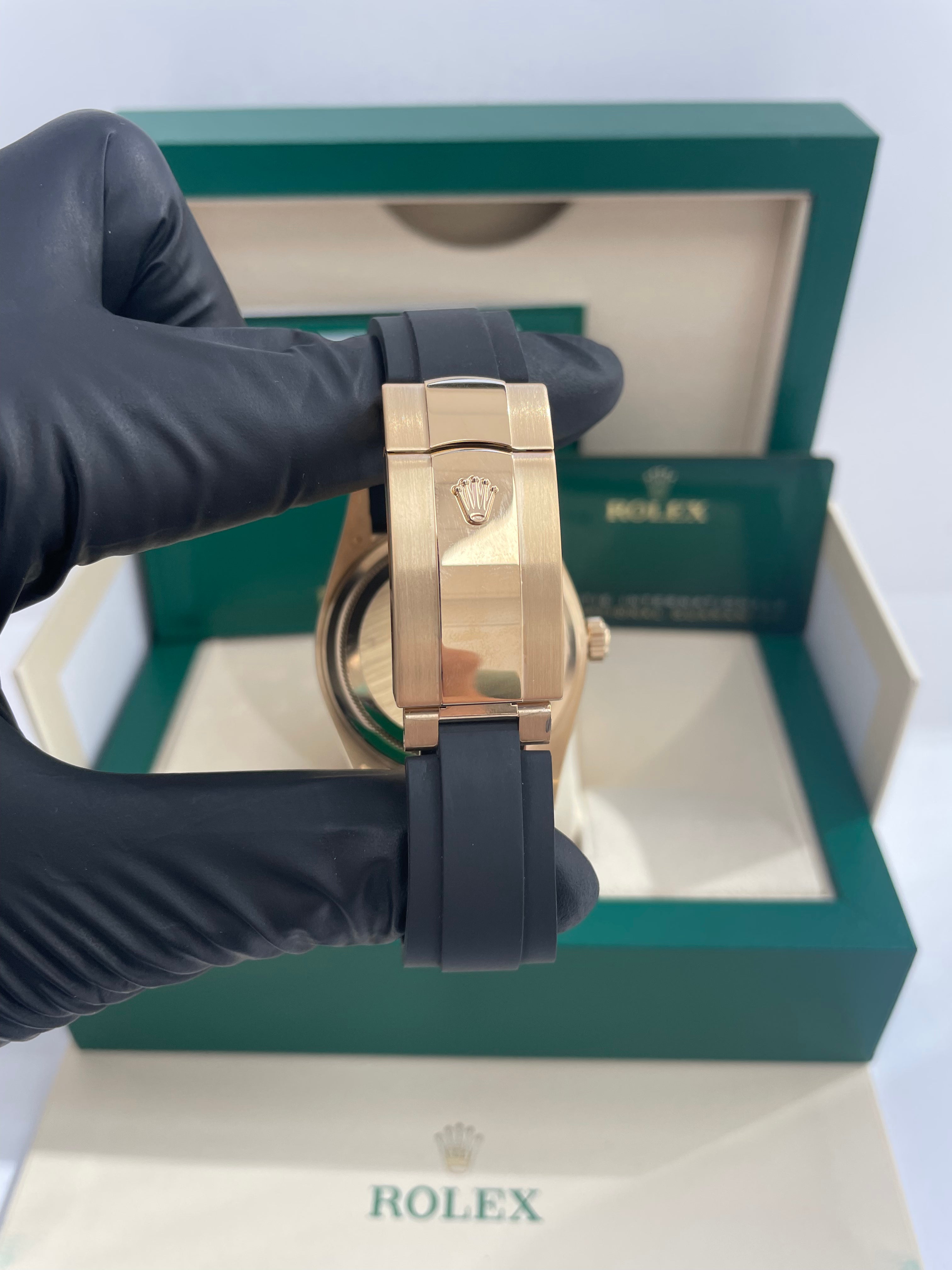Rolex Sky-Dweller 326238 - 18K Yellow Gold Watch with White Index Dial & Oysterflex Bracelet | Luxury Men's Timepiece for Business, Travel & Special Occasions