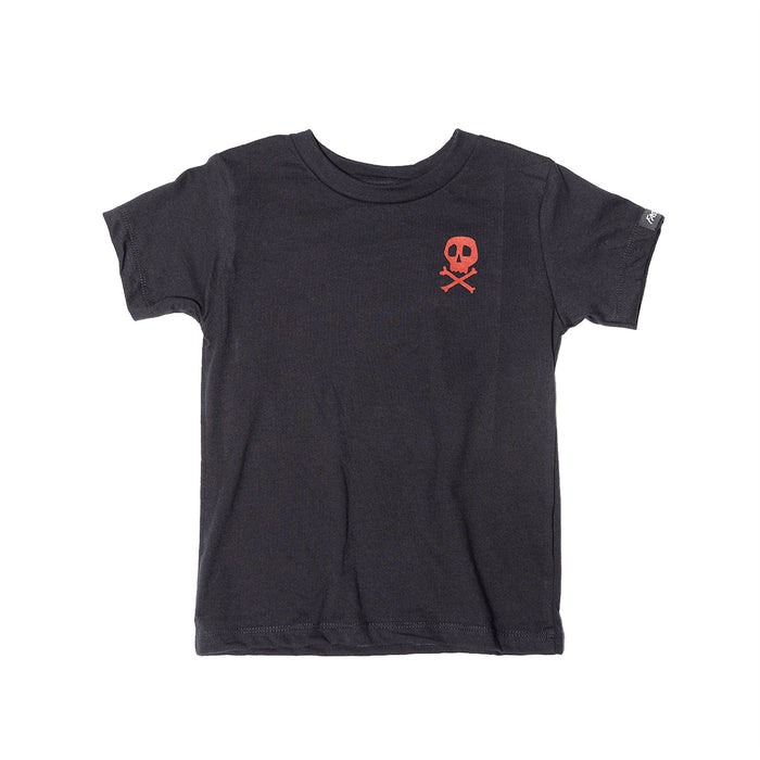Black Lost Boys Short Sleeve T-Shirt for Toddlers - Soft Cotton Tee for Boys, Disney Peter Pan Inspired Outfit for Playdates & Theme Parks