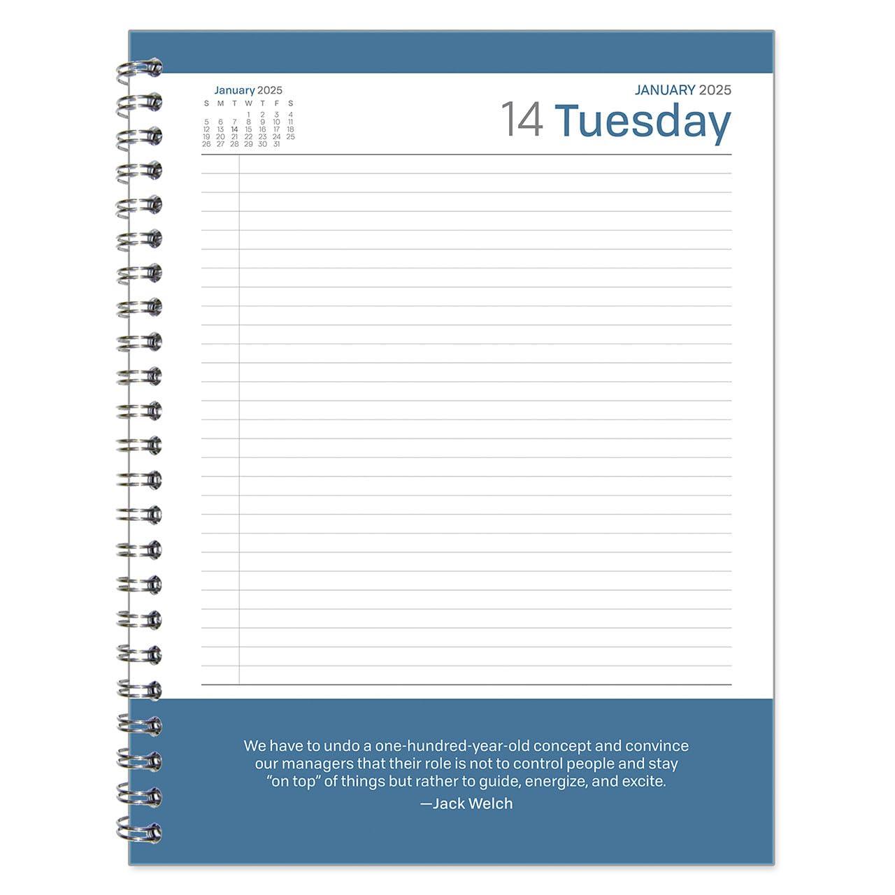 FranklinCovey 6-Month Leadership Planner - Wire-Bound Notebook (Monarch, January 2025 - June 2025) | Executive Organizer for Goal Setting, Time Management & Productivity | Perfect for Professionals, Students & Entrepreneurs