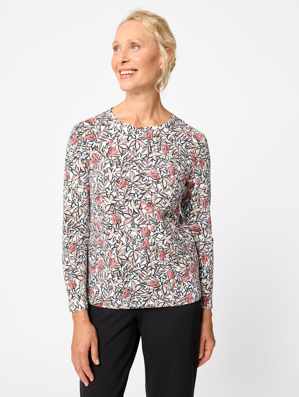 Romy Top Bared079 146802 - Stylish Women's Fashion Blouse for Casual Wear, Office & Date Night Outfits