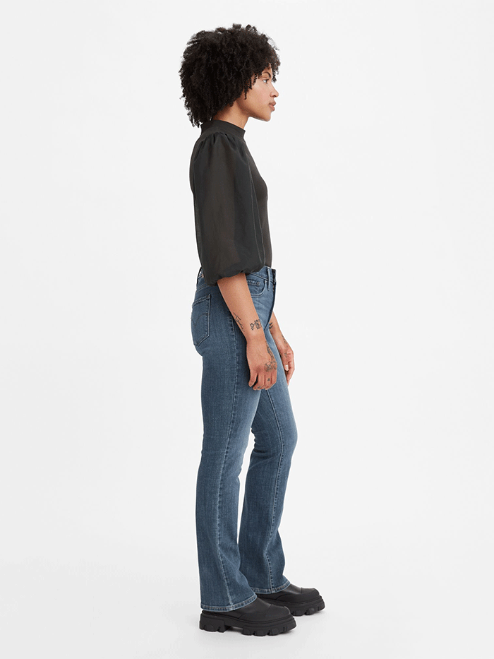 Levi's Women's 315 Shaping Bootcut Jeans in Lapis - Flattering Fit for Casual Wear & Night Out