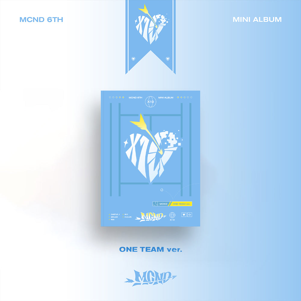 MCND 6th Mini Album 'X10' – K-Pop Music CD with Photobook & Exclusive Merchandise | Perfect for K-Pop Fans, Collectors, and Gift Giving