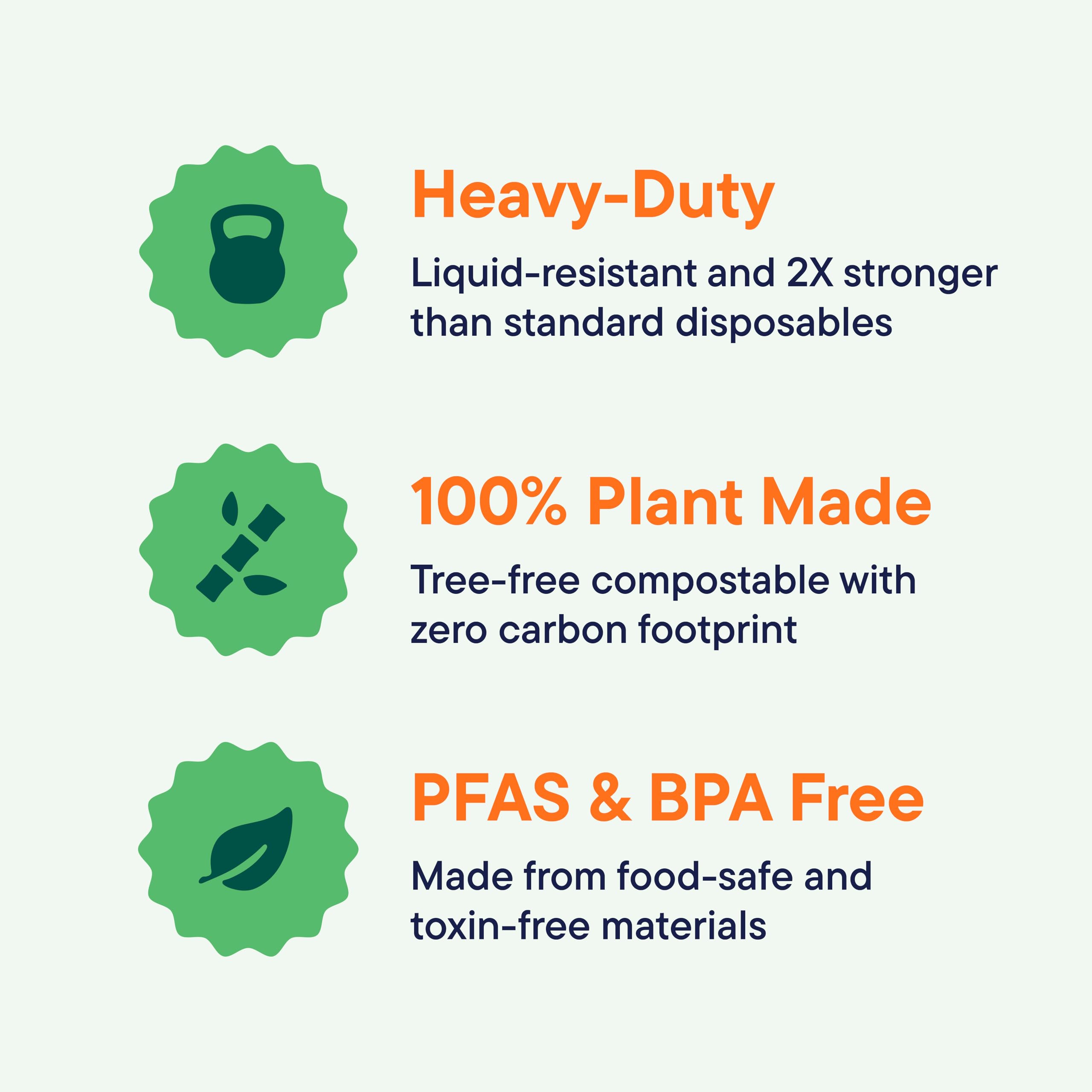 100% Compostable Disposable Paper Bowls [125-Pack] 16oz - PFAS-Free & BPI Certified Eco-Friendly Soup Bowls for Hot Food | Heavy Duty Biodegradable Bagasse Bowls | Perfect for Parties, Picnics, Takeout & Restaurants | Natural Brown