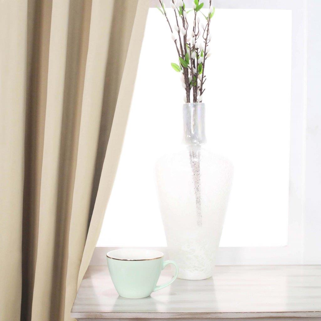 Blackout Curtains with Grommet Top - Solid Classic Modern Window Treatment for Bedroom & Living Room - Noise Reducing & Energy Saving