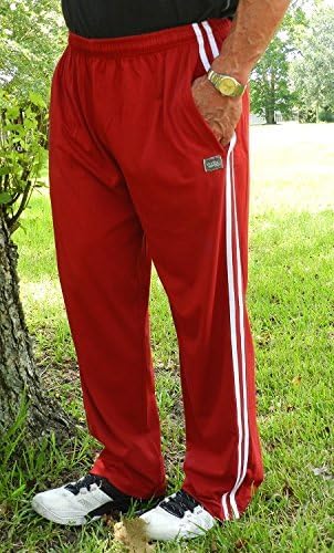 Stylish Mppj Red with White Stripe Pants for Women - Trendy Casual & Athletic Wear - Perfect for Gym, Yoga, Running & Everyday Outfits