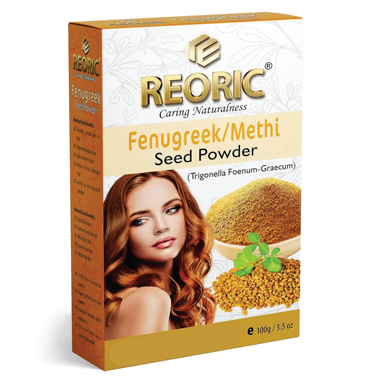 Organic Amla Powder & Fenugreek Powder for Hair Growth - Indian Gooseberry & Methi Seed Powder (200g, Pack of 2) | Natural Hair Care Solution for Thicker, Stronger Hair | DIY Hair Masks & Scalp Treatments