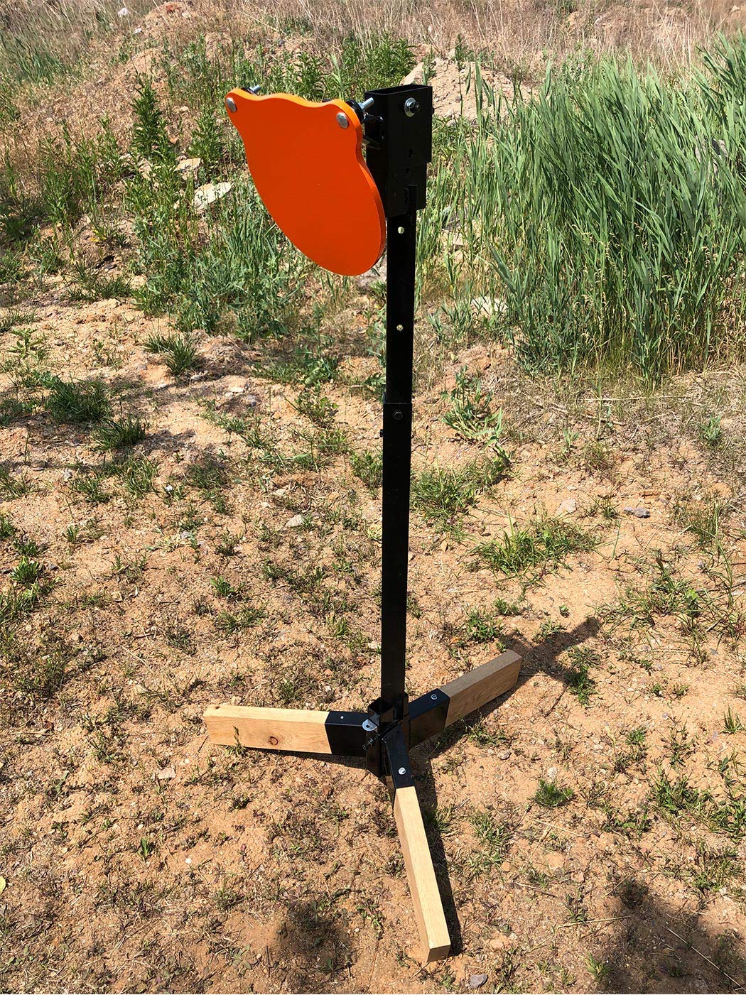 Highwild Adjustable Target Stand System with AR500 Steel - Durable Shooting Range Accessories for Outdoor Training & Hunting Practice