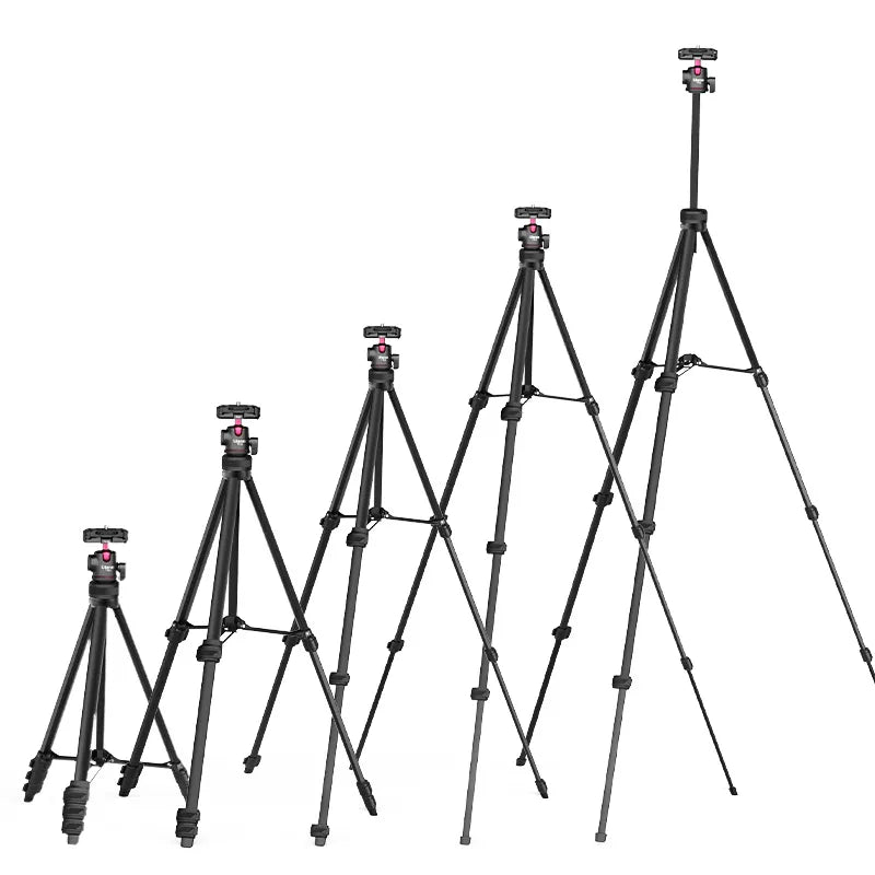 Ulanzi TT51 Aluminum Alloy Lightweight Portable Tripod Stand with 360° Ball Head - Perfect for Travel, Vlogging, Photography & Outdoor Adventures (Model T089GBB1)
