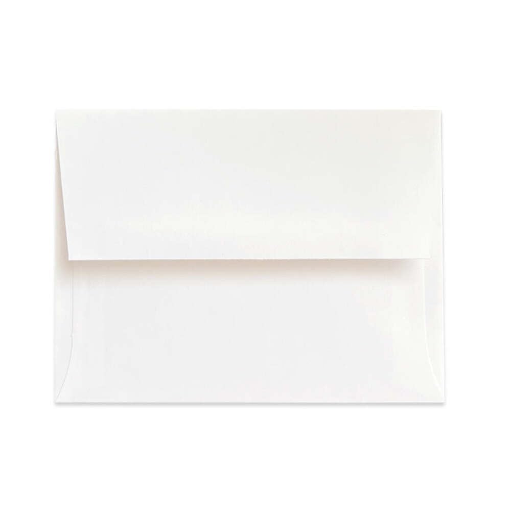 Cougar White A8 Envelopes (5.5x8.125 Inches) 250-Pack - Premium Large Invitation, Social & Announcement Envelopes for Weddings, Parties & Business Correspondence | PaperPapers
