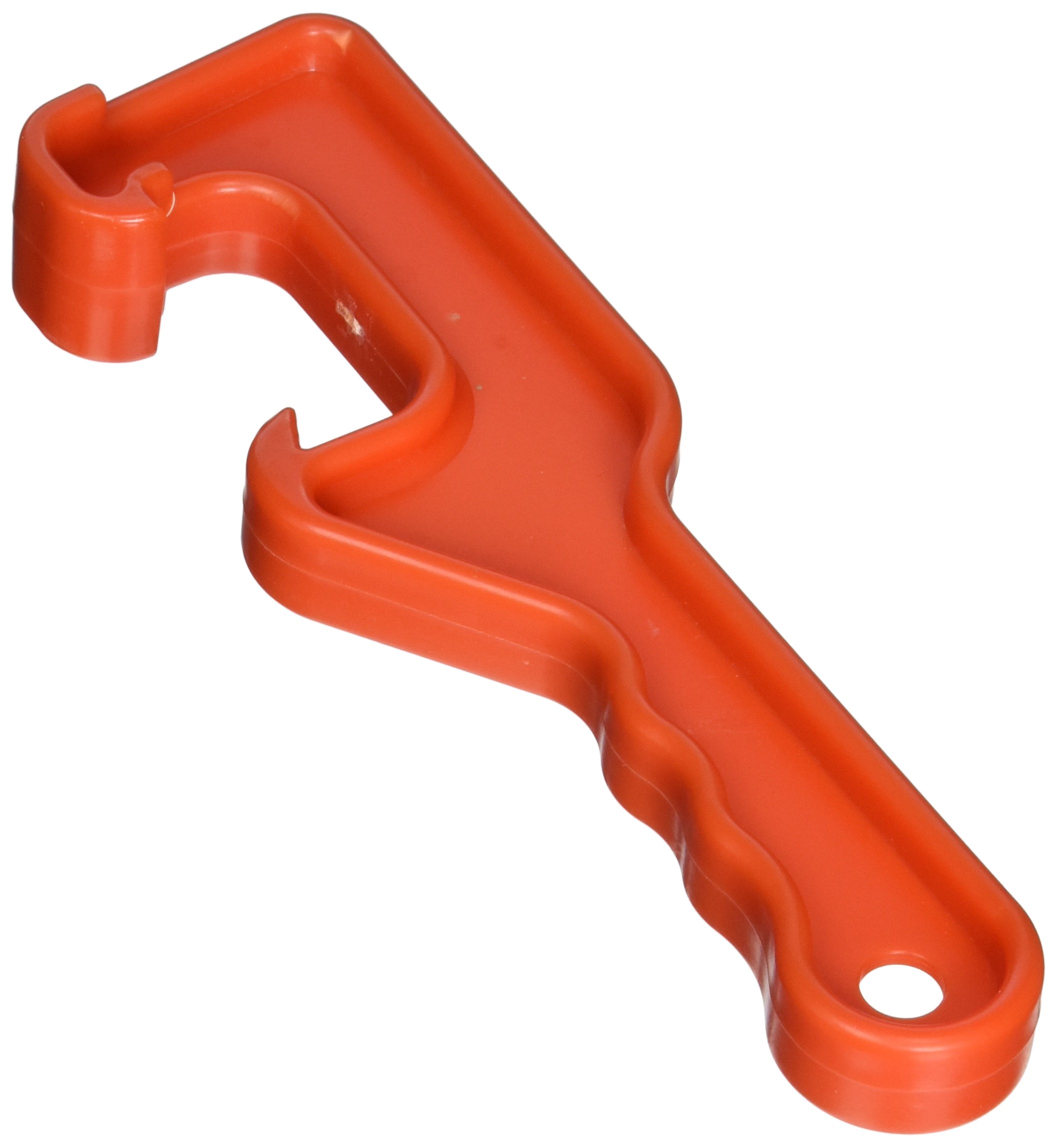 Linzer 5425 Heavy Duty 5-Gallon Plastic Paint Can Opener - Large Orange Bucket Lid Remover Tool for Professional Painters & DIY Projects - Perfect for Home Renovation, Construction Sites & Painting Contractors