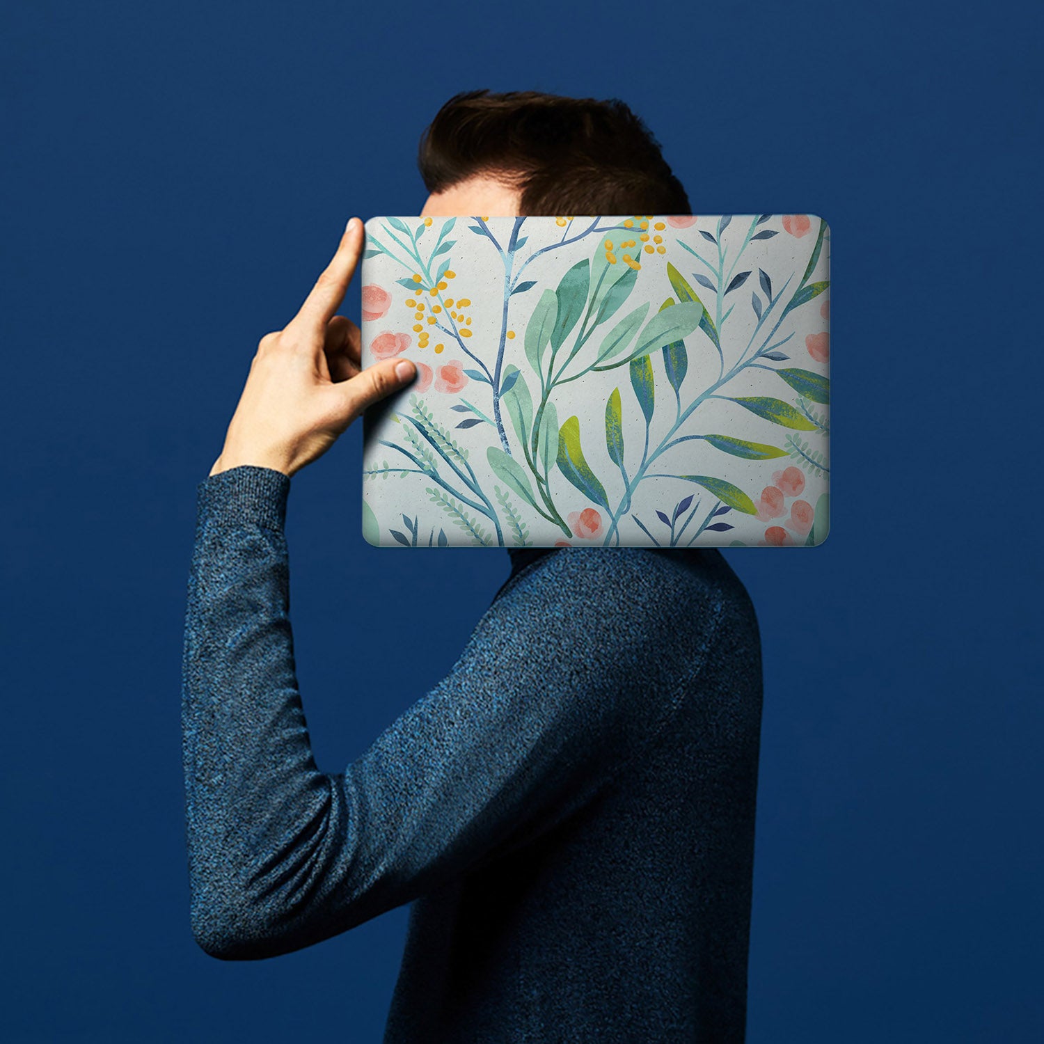 Pink Flower Surface Laptop Case - Slim Protective Cover for Microsoft Surface Laptop 3/4/5 - Perfect for Work, School & Travel