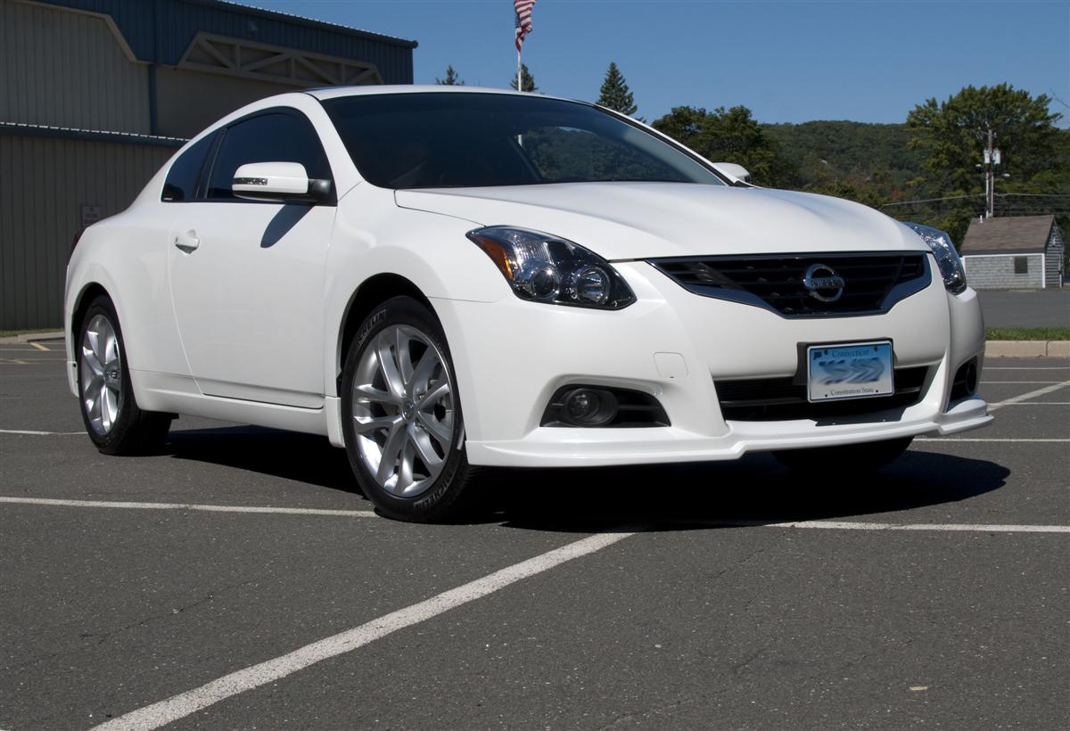 2010-2013 Nissan Altima Coupe Front Lip Spoiler - KB12922 - Enhance Aerodynamics & Sporty Look for Street Racing & Car Shows