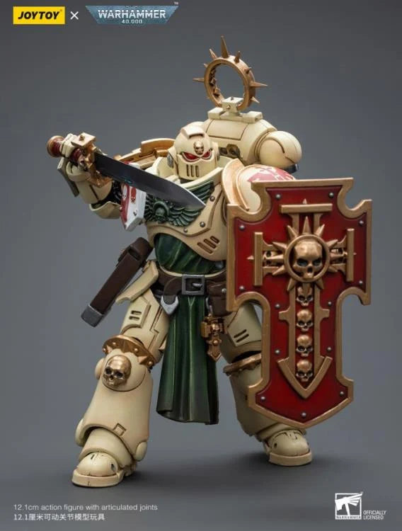 JOYTOY Warhammer 40k Dark Angels Bladeguard Veteran Action Figure - Collectible Miniature for Tabletop Gaming & Display