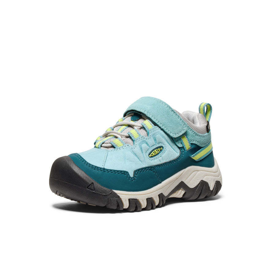 Little Kids' Targhee IV Waterproof Hiking Shoes | Reef Waters/Daiquiri Green | Outdoor Adventure & Trail Running for Toddlers