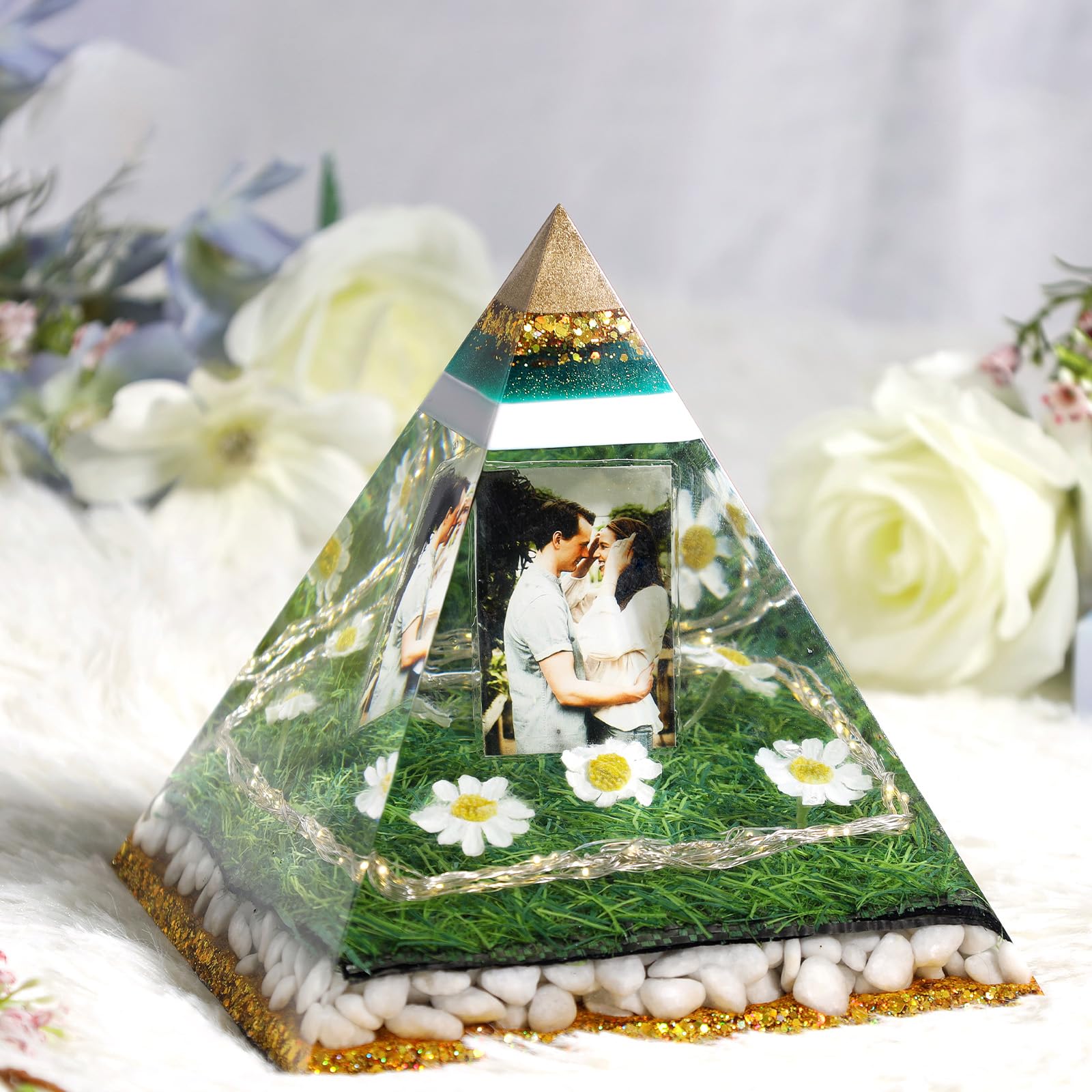 Premium Large Silicone Pyramid Molds for Resin Art - 15cm/5.9inch DIY Craft Molds for Memorial Gifts, Jewelry Making, Paperweights & Home Decor - Perfect for Epoxy Resin Projects, Unique Handmade Gifts & Creative Home Decoration Ideas