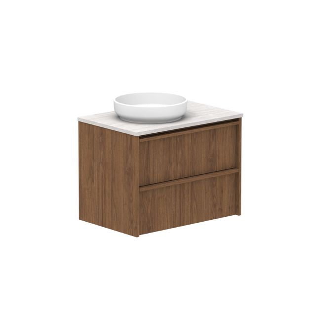 ADP Eli Wall Mounted Bathroom Vanity - Modern Floating Vanity with Sink for Small Space, Perfect for Apartments and Powder Rooms