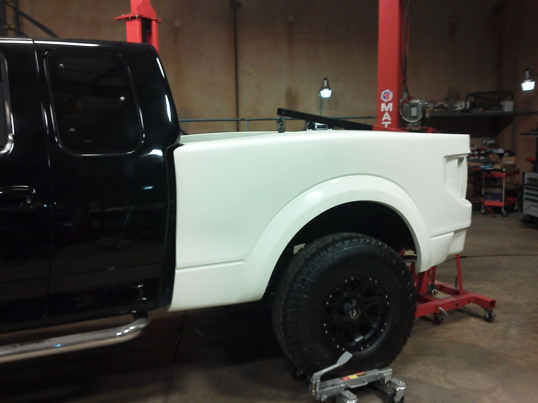 1997-2003 Ford F150 to 1st Gen Raptor Conversion Bedsides - Heavy Duty Truck Body Upgrade for Off-Road & Custom Builds