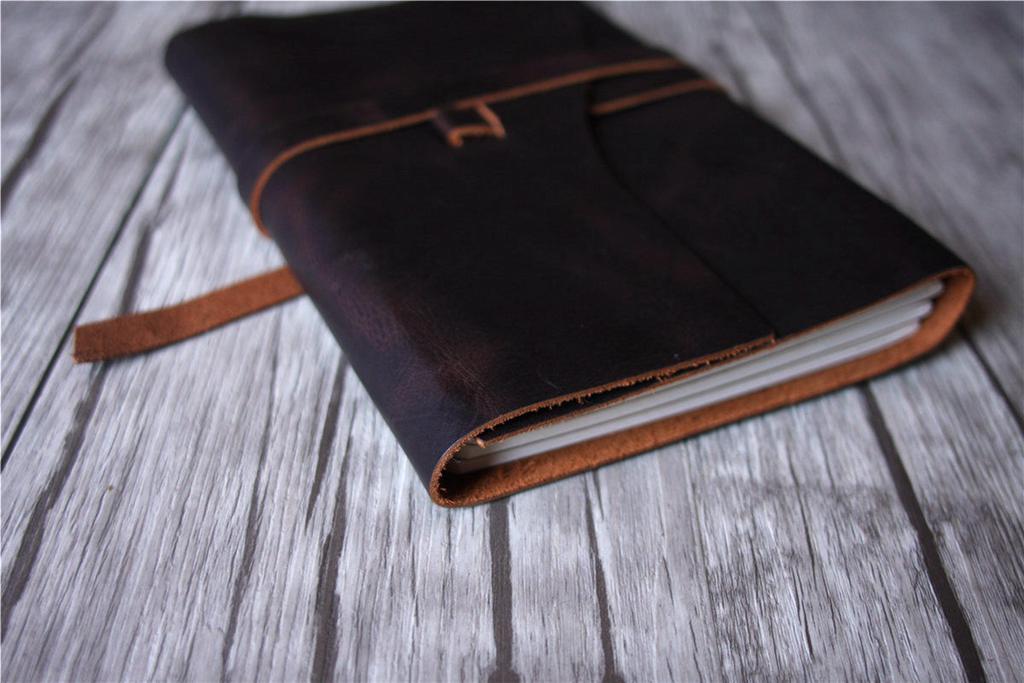 Premium Leather Graduation Memory Book - Scrapbook Photo Album for High School & College Graduates - Perfect for Preserving Graduation Photos & Memories