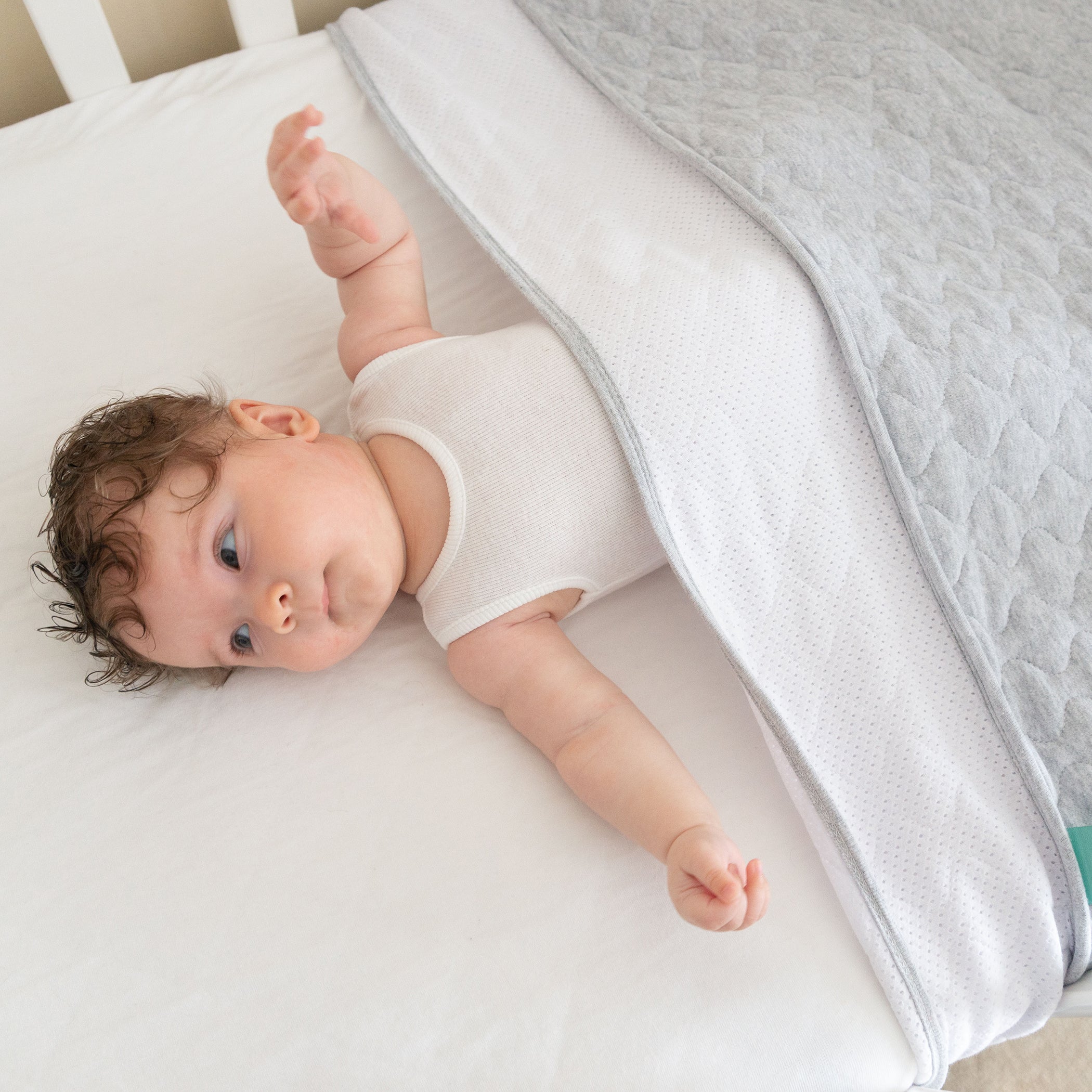 1.0 TOG Baby Sleep Sack - Breathable Cotton Sleeping Bag for Infants & Toddlers - Standard Cot Size - Perfect for Nursery, Daycare & Travel
