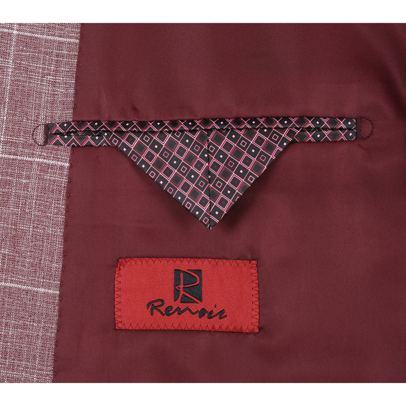 Alessandro Vitello by Renoir Classic Fit Blazer in Wine Red - Size 294/31 | Premium Men's Formal Jacket for Business Meetings, Weddings & Special Occasions