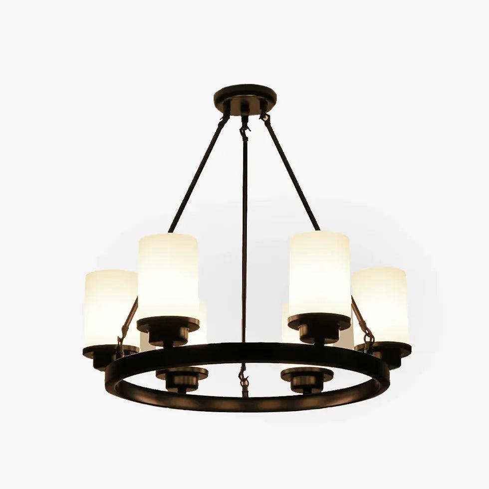 Modern Black Glass Pendant Light with Multi-Light Design - Perfect for Kitchen Island, Dining Room, and Living Room Lighting