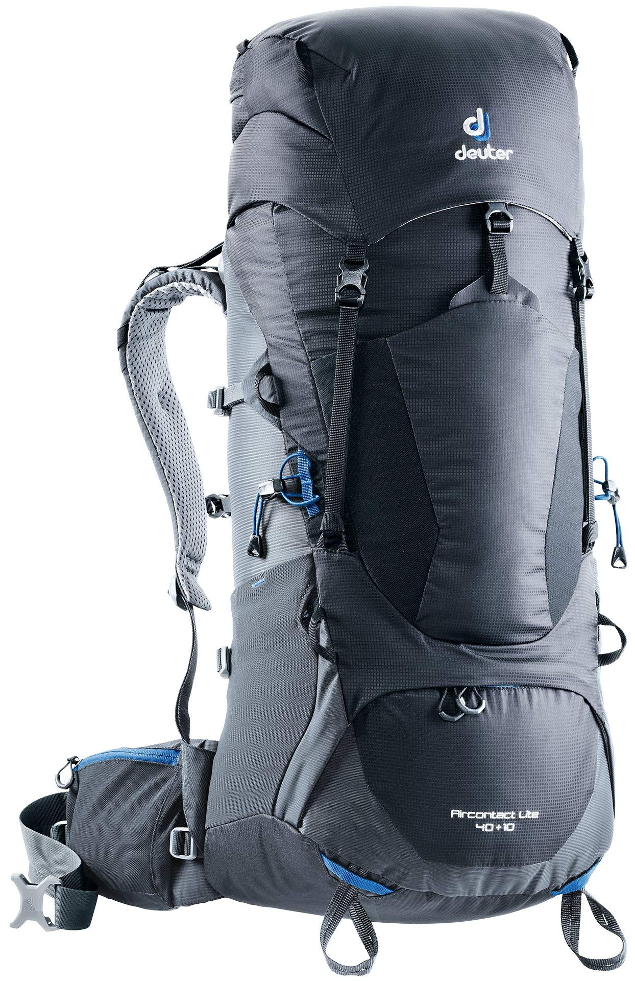 Deuter Men's Casual Daypack Backpack - Lightweight Hiking Day Pack for Travel, Work & School - Durable Black-Graphite One Size Backpack for Outdoor Adventures & Daily Commute