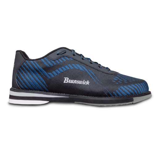 Brunswick Command Side Black/Blue Bowling Shoes - Men's & Women's Performance Bowling Footwear for League & Tournament Play - Perfect for Pro Shops & Bowling Centers