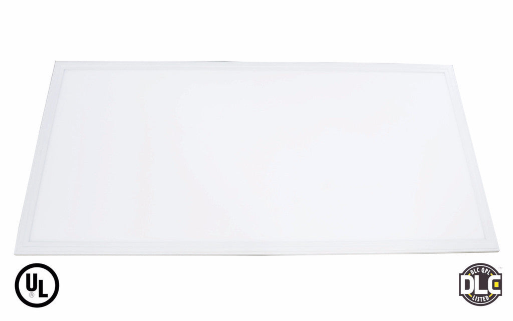 2x4 LED Panel Light - 50W/40W/30W/25W/20W Tunable Wattage & 5 CCT Options - Dimmable Backlit Panel (134lm/W, UL/DLC Certified) - Pack of 2 - Perfect for Office, Warehouse, and Commercial Lighting