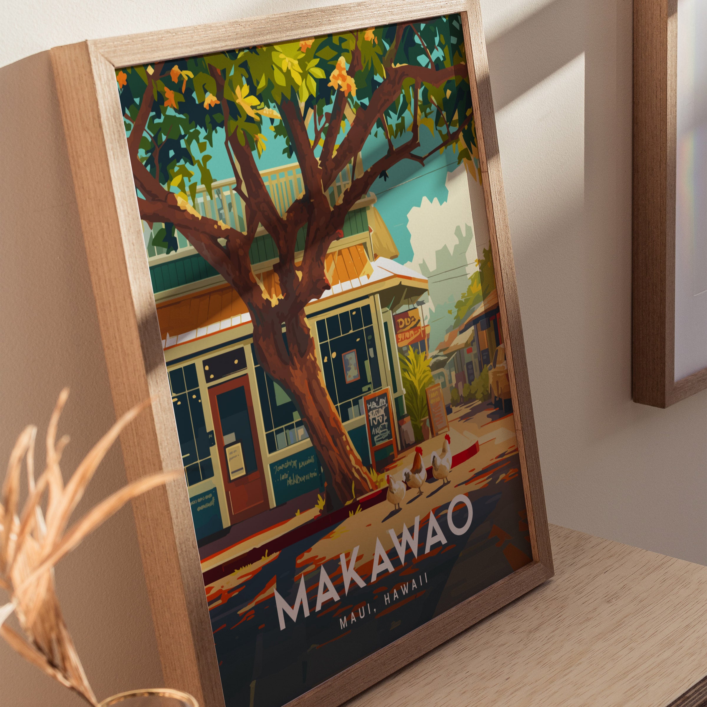 Makawao, Maui, Hawaii - Authentic Hawaiian Souvenirs & Gifts for Travelers & Island Lovers | Perfect for Home Decor, Vacation Memories & Hawaiian-Themed Parties