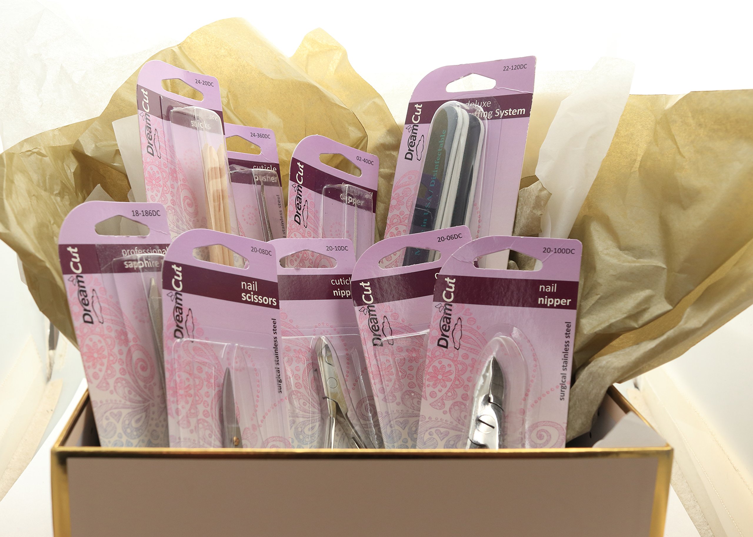 Professional Pedicure & Nail Care Kit - Grooming Tools for Home Spa & Salon Use