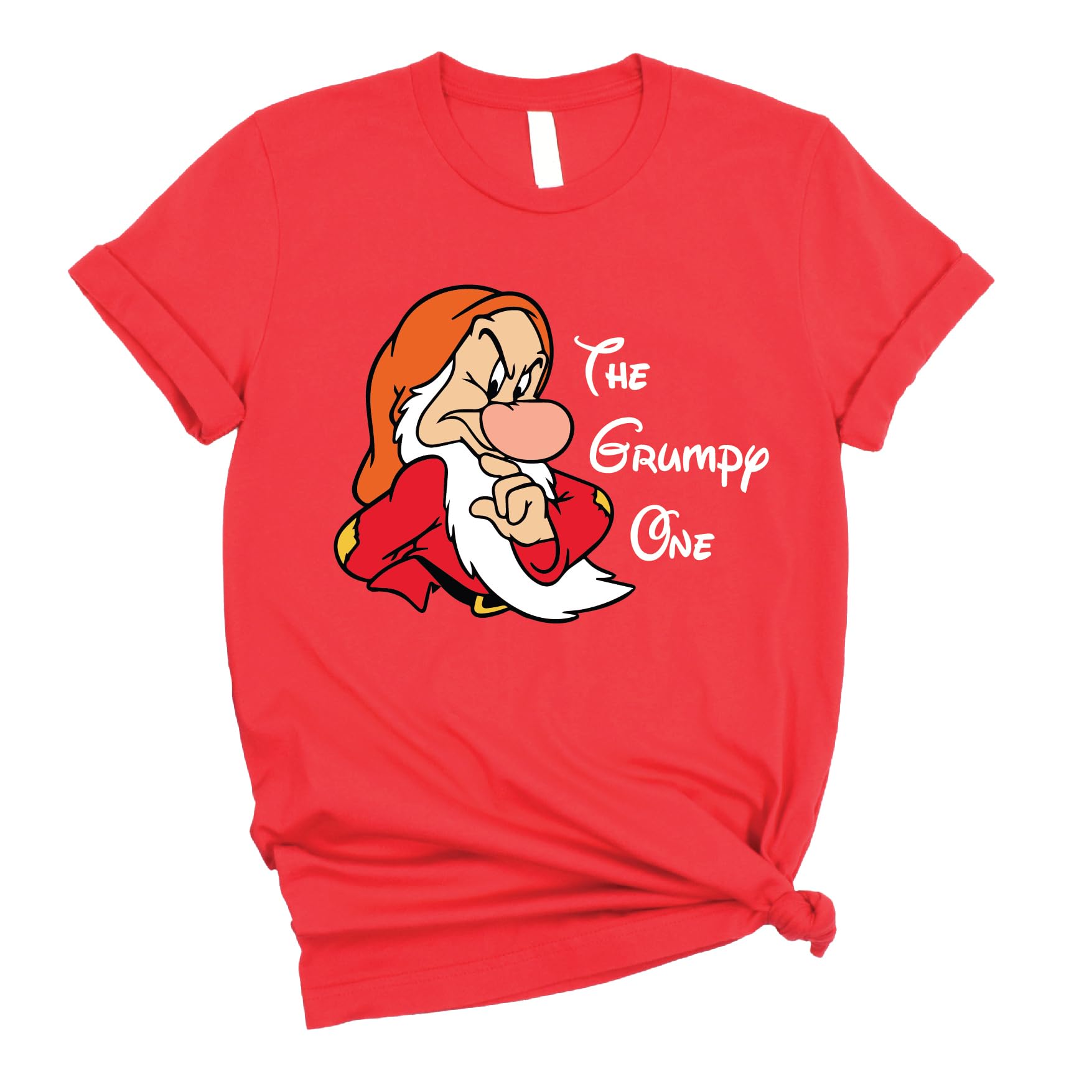 Custom Snow White & Seven Dwarfs T-Shirts - Personalized Cartoon Character Tees for Kids & Adults - Disney-Inspired Family Matching Outfits for Theme Parks & Cosplay