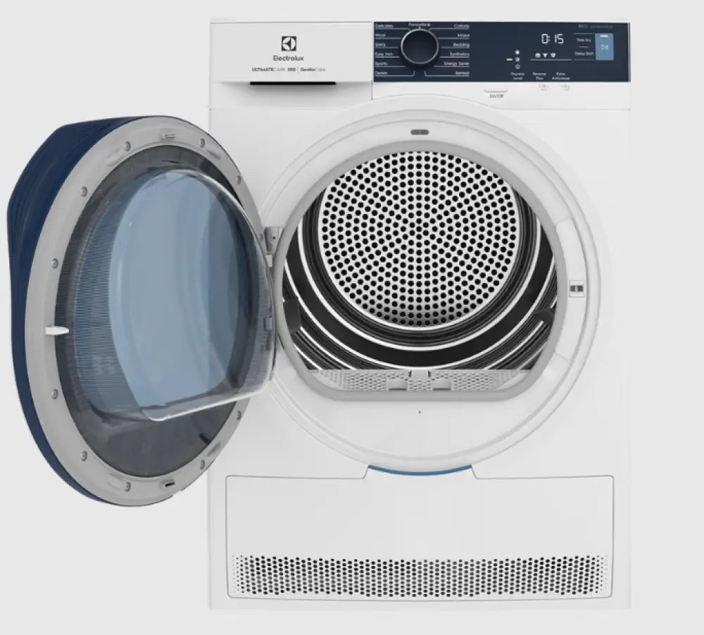 Electrolux EDH804U5WB 8kg UltimateCare 500 Heat Pump Dryer with Sensor Dry Technology - Energy Efficient & Gentle on Clothes - Perfect for Home, Apartment & Laundry Business Use