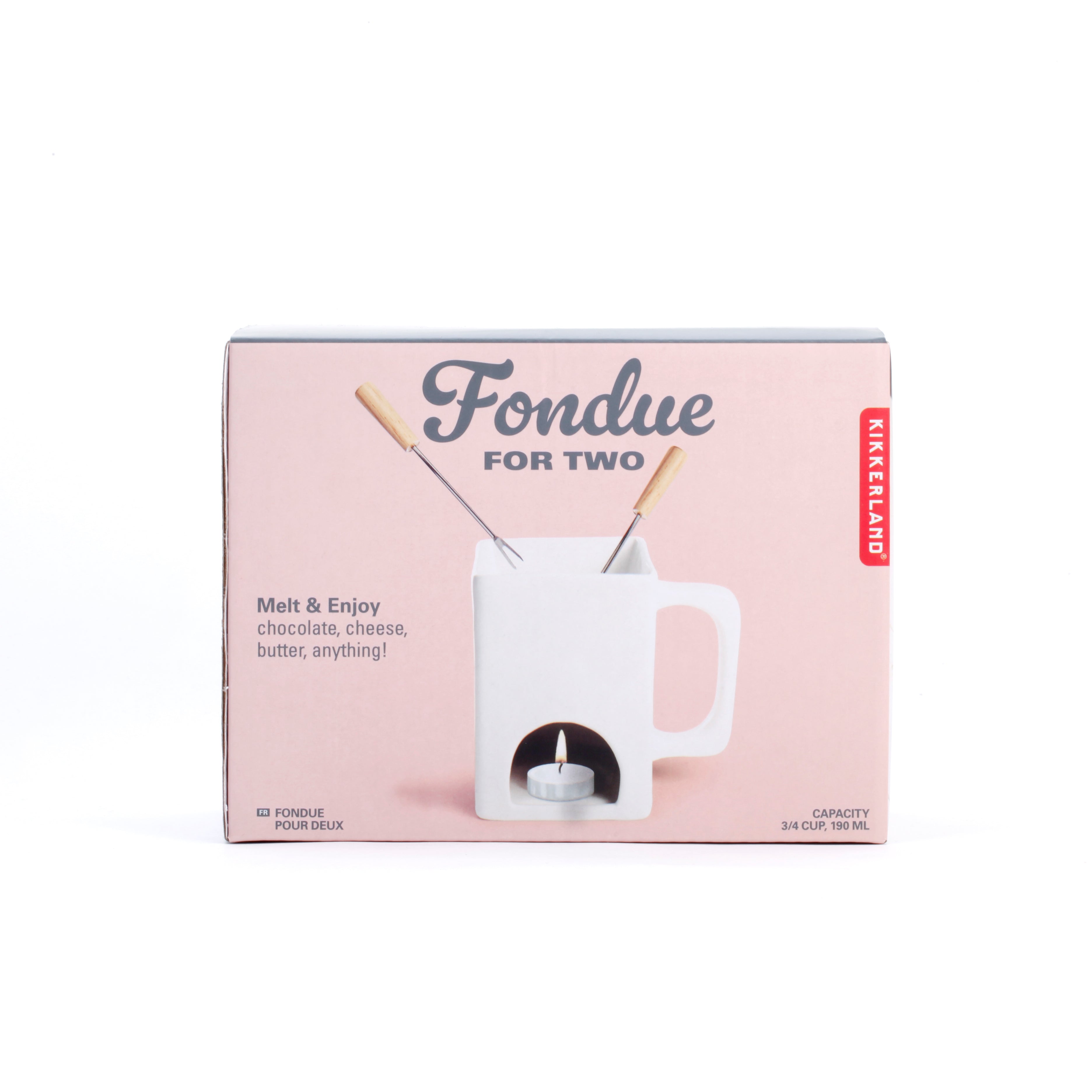 Premium Chocolate Fondue Set for Two - Romantic Valentine's Gift & Couples Date Night Dessert Kit | Perfect for Anniversaries, Dinner Parties & Cozy Nights In