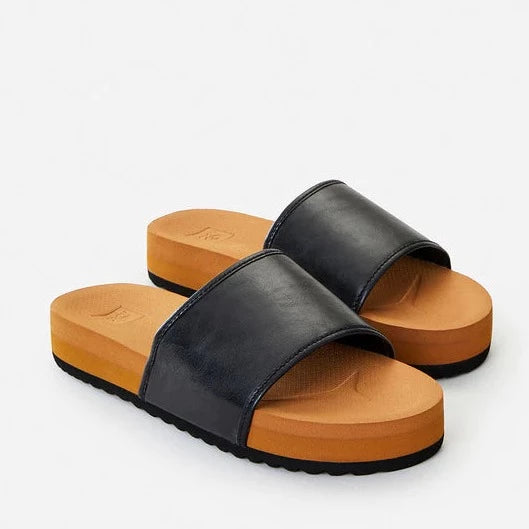 Rip Curl Pool Party Platform Slide Sandals - Comfortable Waterproof Slides for Men & Women - Perfect for Beach, Pool, and Summer Outdoor Activities