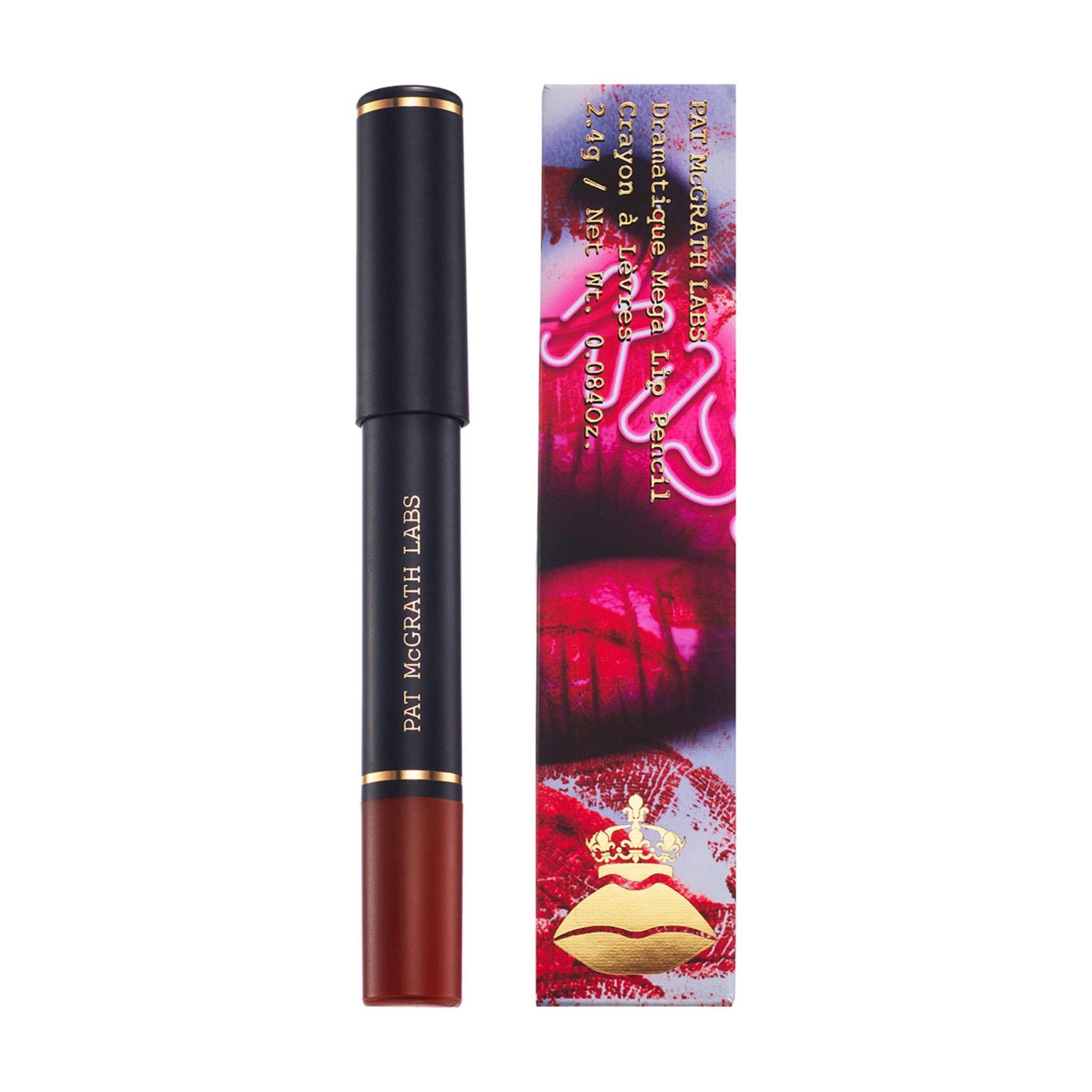 Dramatique Mega Lip Pencil - Long Lasting Matte Lip Liner for Bold & Precise Lip Definition - Perfect for Everyday Wear, Special Occasions & Makeup Looks