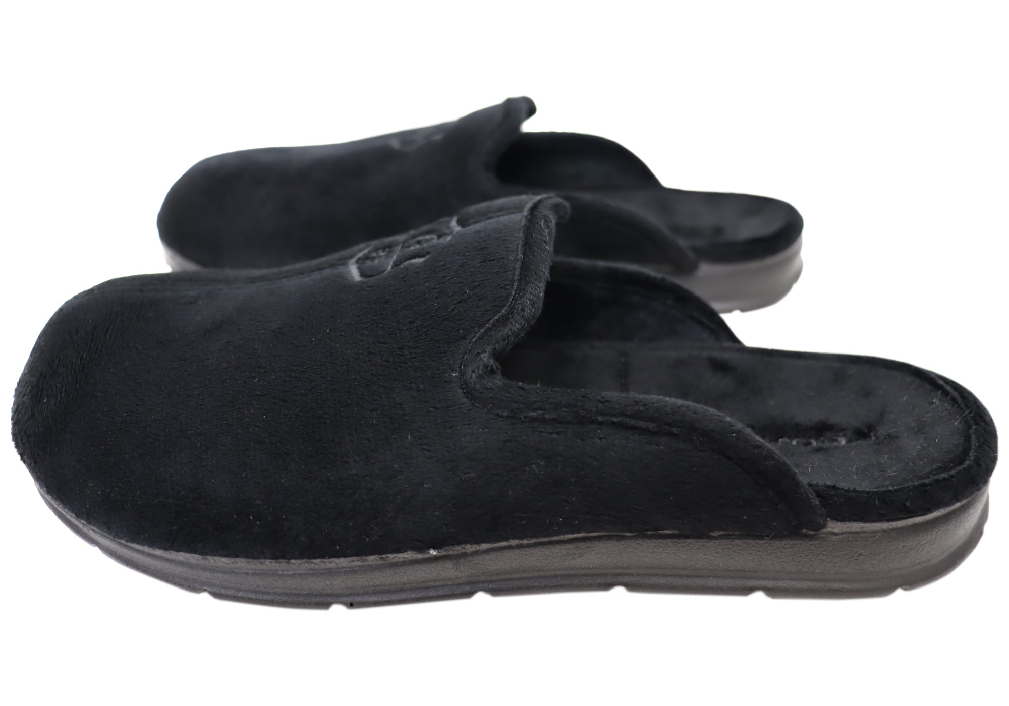 **Mindy Women's Brazilian Closed Toe Open Back Comfort Slippers - Soft & Cozy House Shoes for Relaxing at Home, Lounging & Spa Days**