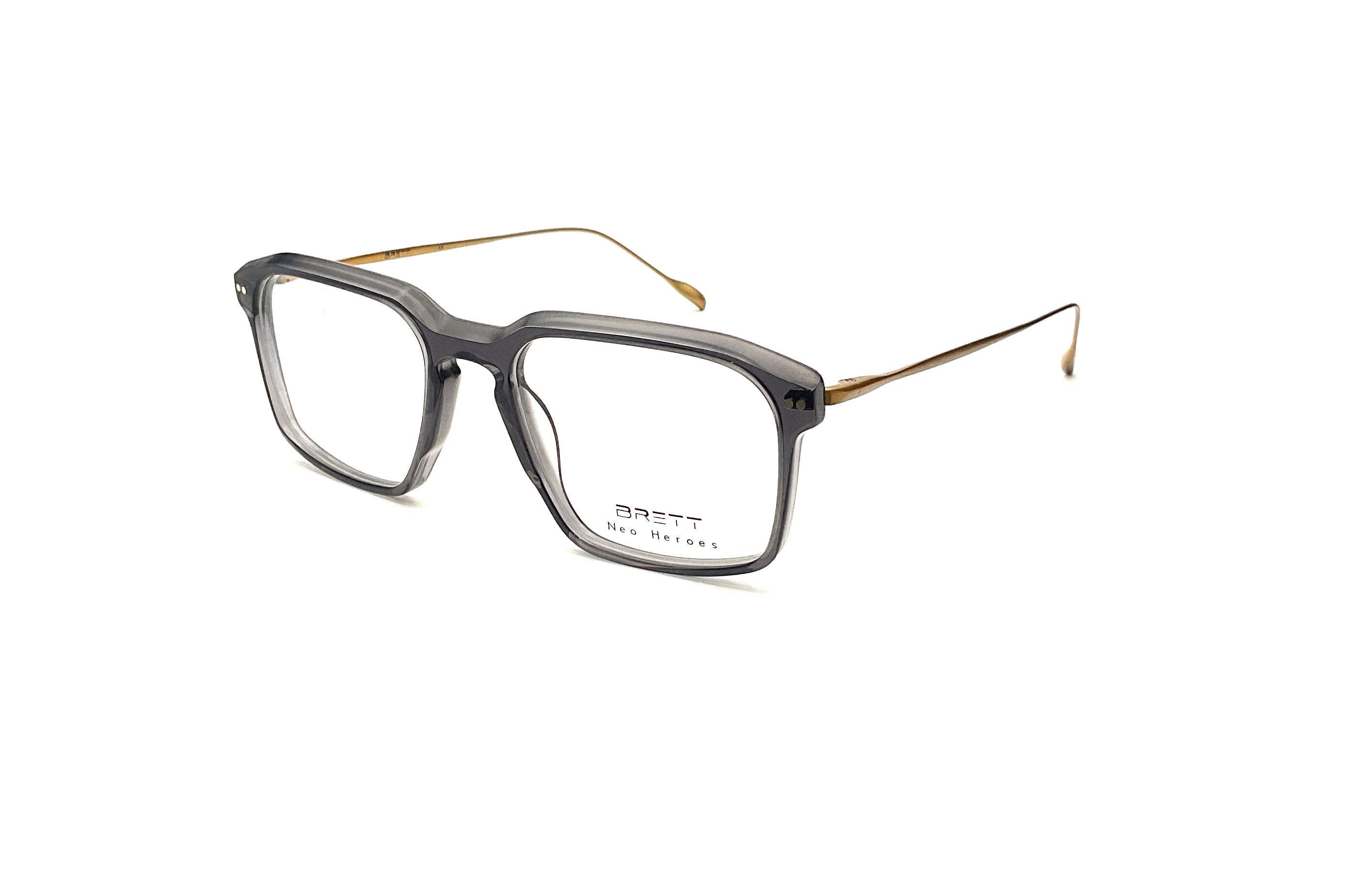 BRETT Eyewear Walter Sunglasses - Grey/Copper Frame with UV Protection - Perfect for Outdoor Activities, Driving & Fashion Accessories