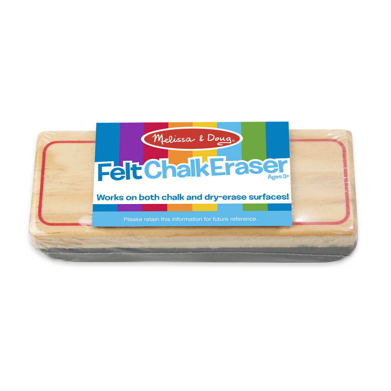 Premium Felt Chalkboard Eraser - Dustless & Durable for Classroom, Office & Home Use - Perfect for Teachers, Students & DIY Chalkboard Projects