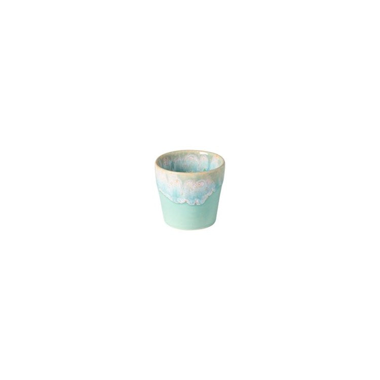 Premium Ceramic Espresso Cups Set of 4 - Handcrafted Italian Coffee Cups for Espresso, Cappuccino & Latte - Perfect for Home, Office & Coffee Shops