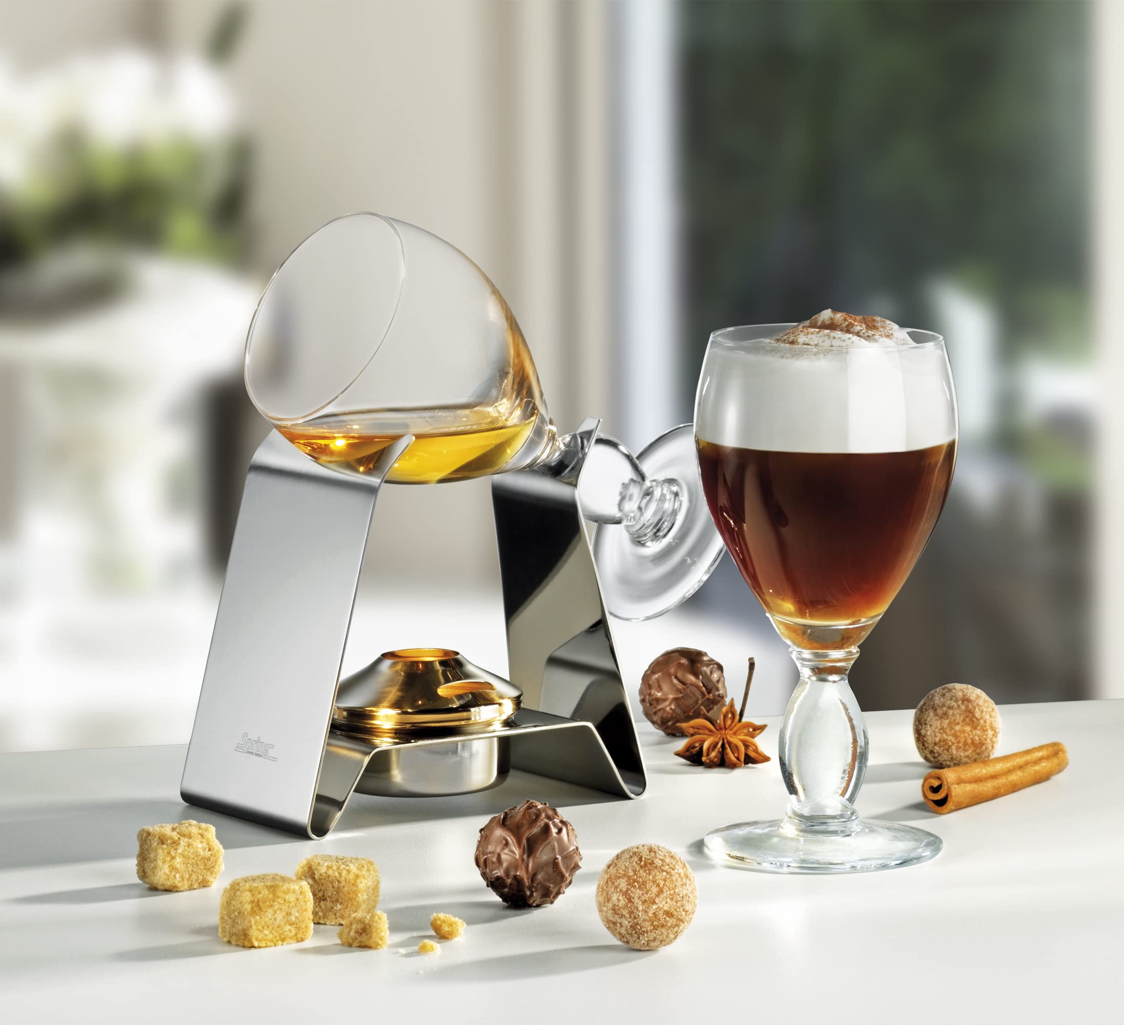 Premium Irish Coffee Gift Set with 2 Glass Mugs - Perfect for St. Patrick's Day, Christmas Gifts & Cozy Winter Evenings by the Fireplace