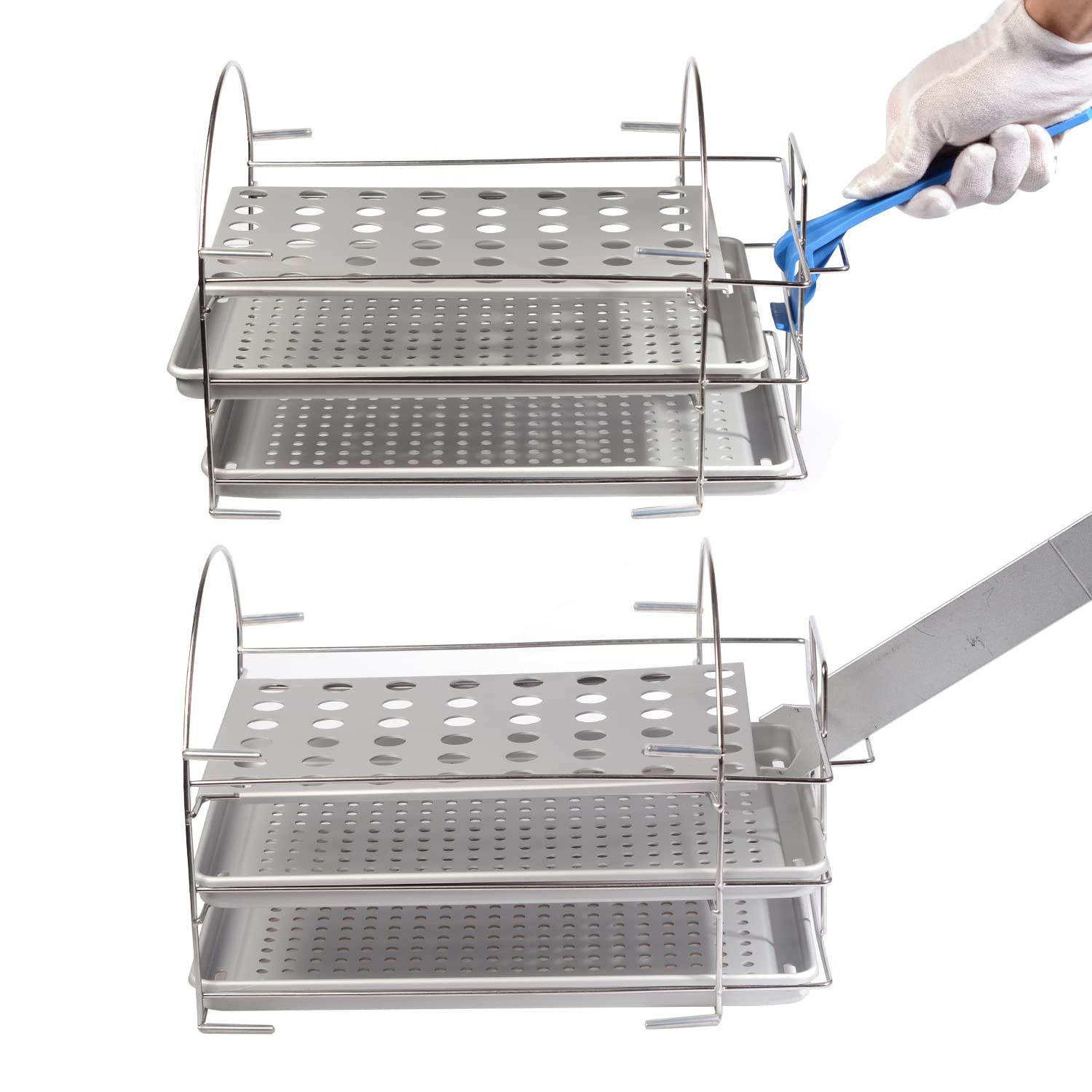 23L Portable Desktop Steam Sterilizer - Stainless Steel Autoclave with Dual Adjustment for Home, Clinic & Salon Use