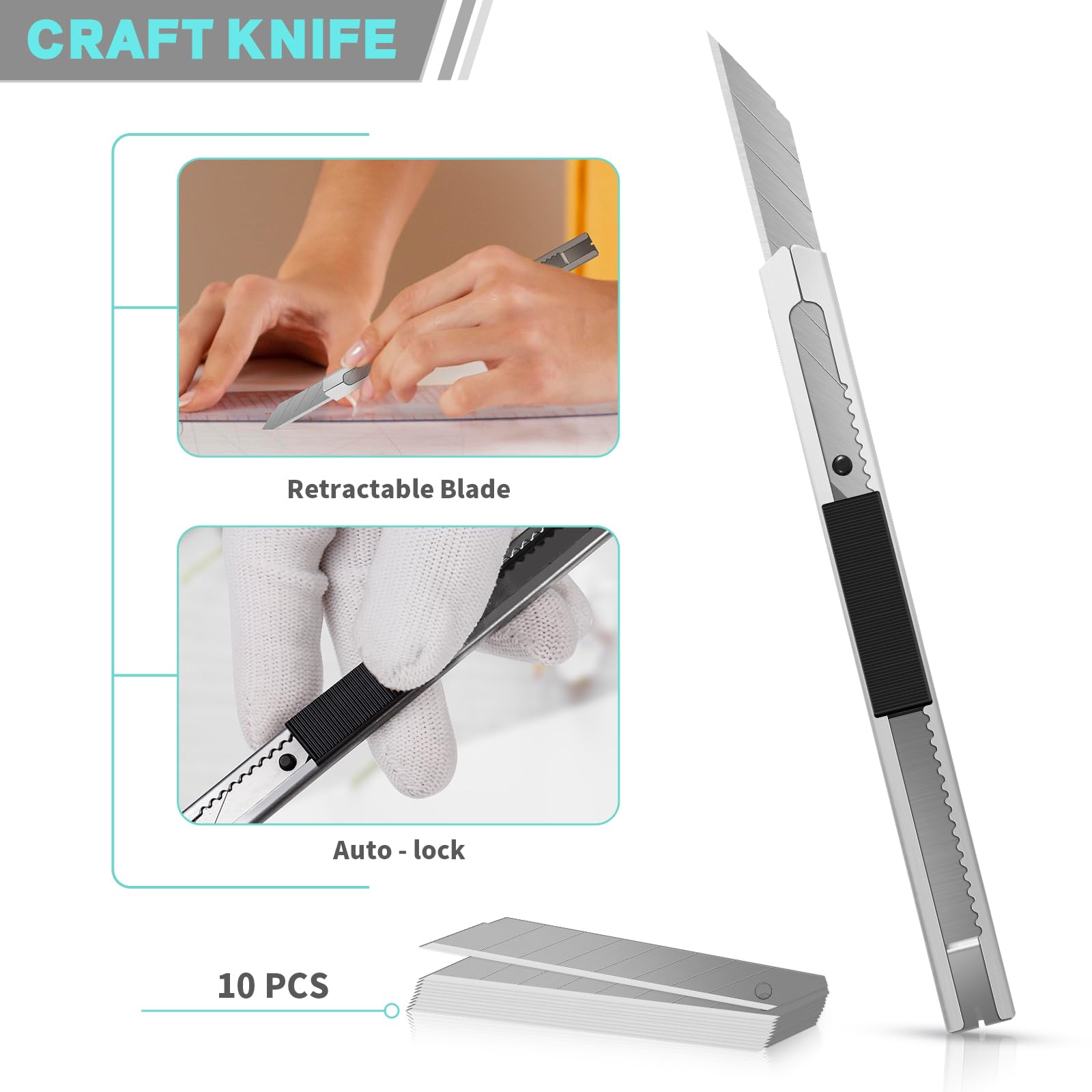 GIRAFVINYL Wallpaper Tool Kit - Wallpaper Smoothing Tool for Peel and Stick Contact Paper, Window Film Installation - Perfect for Home Decor, DIY Projects & Wallpaper Application