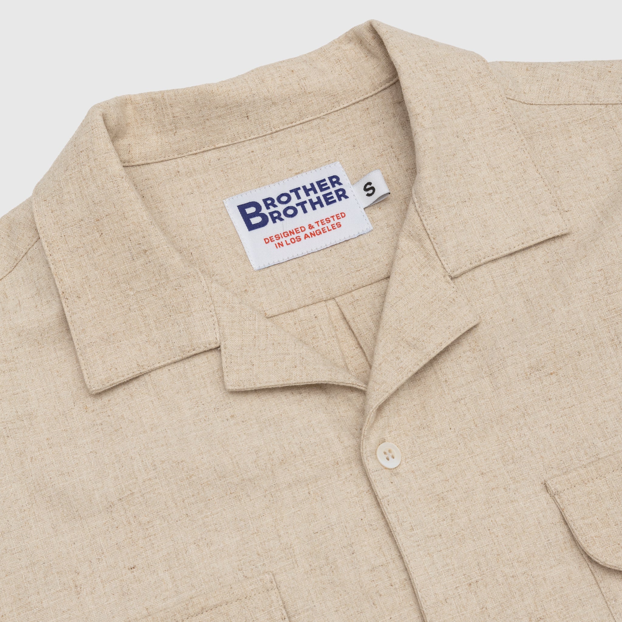 LS Camp Collar Shirt - Stylish Casual Button Down Shirt for Men | Perfect for Outdoor Adventures, Travel & Summer Wear