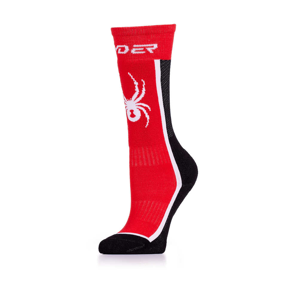 Spyder 2024 Junior Sweep Ski Socks - Kids' Warm & Comfortable Skiing Socks for Boys & Girls - Perfect for Snowboarding, Winter Sports & Cold Weather Activities