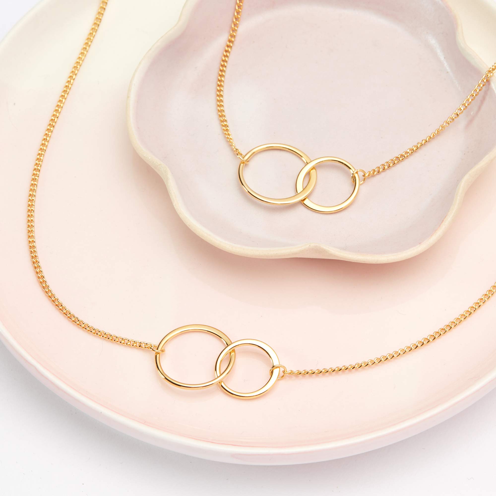 Dear Ava Best Friend Necklace - Sterling Silver Heart Pendant Necklace with Gift Card | Meaningful Birthday, Christmas, Anniversary Gift for Her | Perfect for Friendship Day, Valentine's & Special Occasions