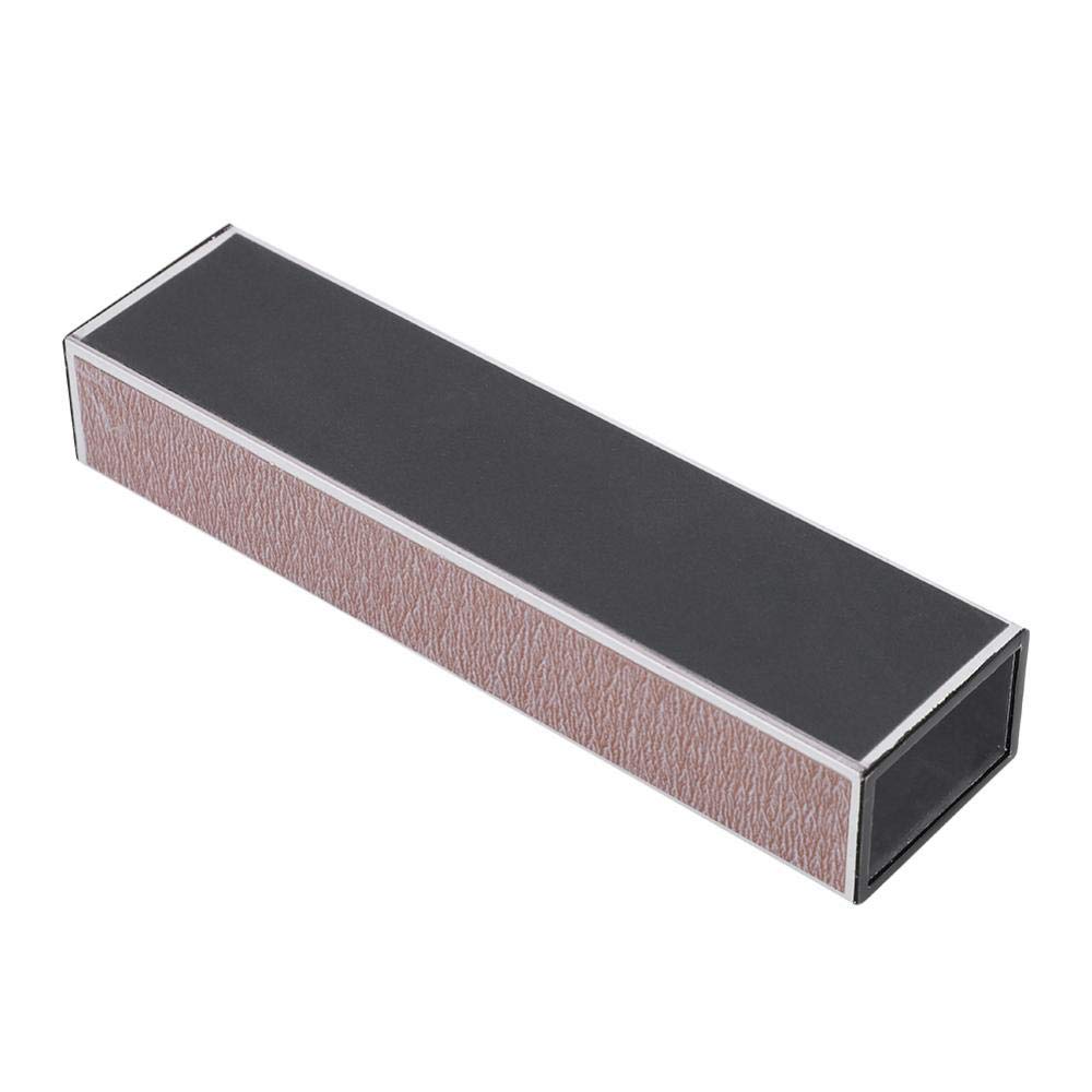 Professional Guitar Neck Sanding Tool - Metal Fret Leveling Beam with Sandpaper for Guitar Fret, Saddle & Nut Polishing - Perfect for Luthiers & DIY Guitar Repair - Ideal for Home Studios & Music Workshops