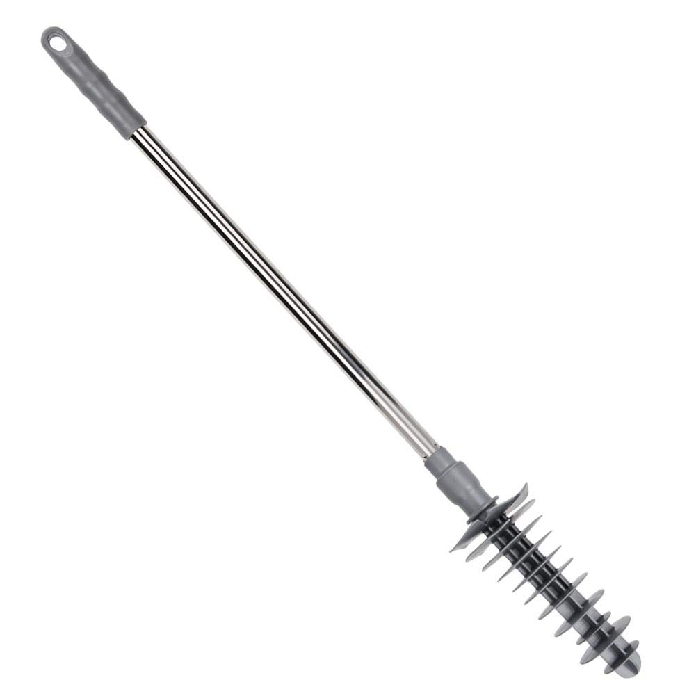 Yosoo Long Handle Toilet Plunger - Heavy Duty Bathroom Clog Remover with Flexible Rubber Head for Stubborn Blockages - Ideal for Toilets, Sinks, and Drain Cleaning