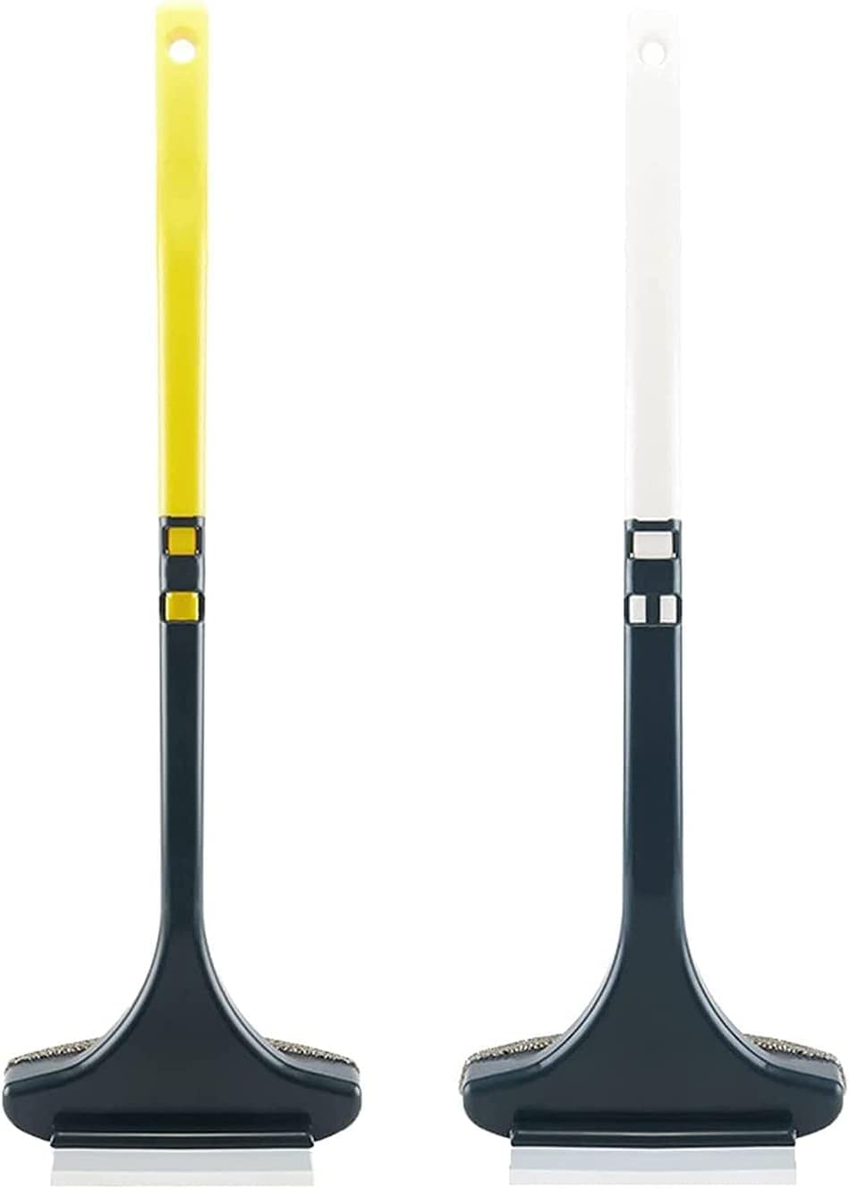 **Kesi 2-in-1 Multifunctional Window & Screen Cleaning Brush – Double-Sided Mesh Cleaner with Extended Handle – Perfect for Windows, Screens, and Patio Doors (Pack of 2)**